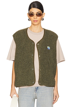 Hok Town Sherpa Vest American Vintage