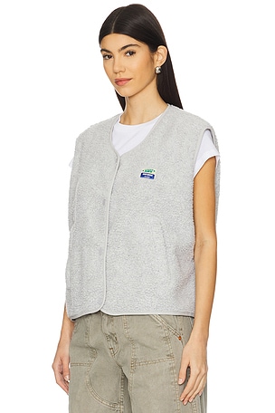 American Vintage Hoktown Vest in Light Grey