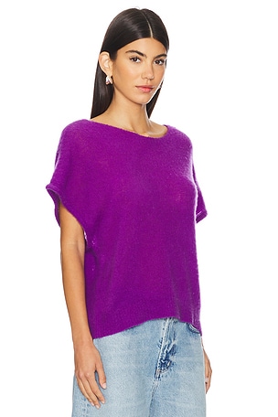 American Vintage Zakday Top in Purple