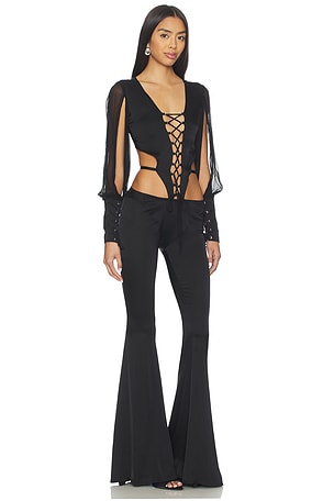 AMOR MIA Huntress Jumpsuit in Black