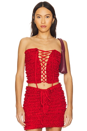 Ruffled Top AMOR MIA
