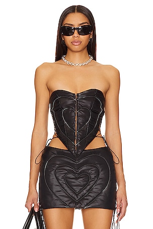 Quilted Heart Corset AMOR MIA