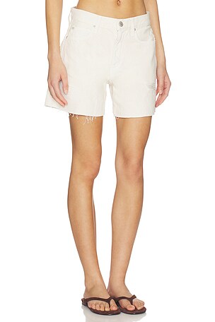 AMO Denim Billie Short in Cream