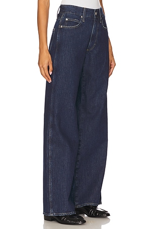 AMO Denim Frida Wide Leg Jeans in Blue