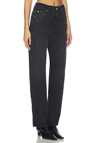 AMO Denim JAMBES LARGES ANETTE en Noir