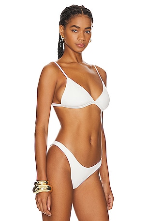 Anemos The Classic Bikini Top in White