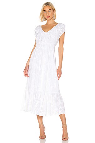 knee length dresses for ladies Terrazza Shoulder Maxi Dress / Ink main image 0