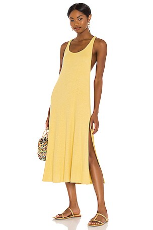 malia knit dress AMUSE SOCIETY Malia Knit Maxi Dress in Sunray