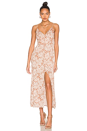 knee length dresses for ladies Amuse Me Maxi Dress- Pink, Small | Hazel and Olive main image 0