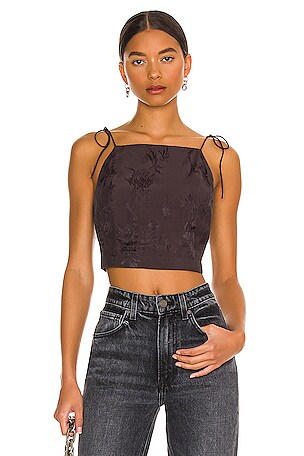 Delta Woven Top AMUSE SOCIETY