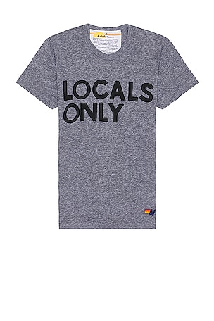 Locals Only Crew Tee Aviator Nation