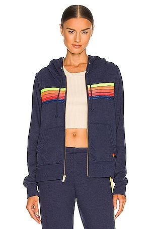 5 Stripe Zip HoodieAviator Nation$189