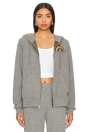 Nike Sportswear Phoenix Fleece Oversized Zip Up Hoodie in Dark Grey Heather  & Sail
