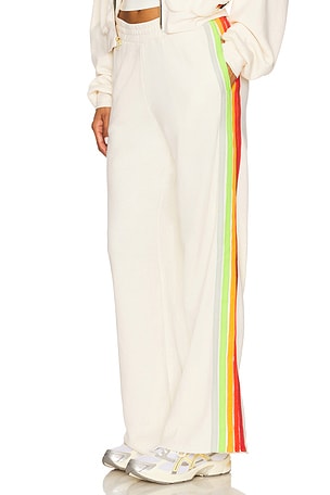 5 Stripe Wide Leg Pocket Sweatpant Aviator Nation
