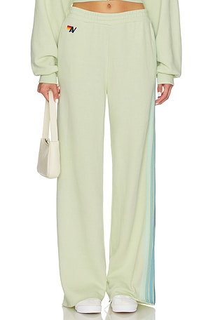 5 Stripe Wide Leg Pocket Sweatpant Aviator Nation