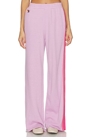 5 Stripe Wide Leg Pocket Sweatpant Aviator Nation