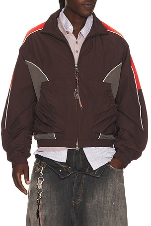 Unisex Color Block Nylon Track Jacket Andersson Bell