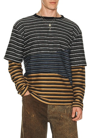 Multi Stripe Long Sleeve Tee Andersson Bell