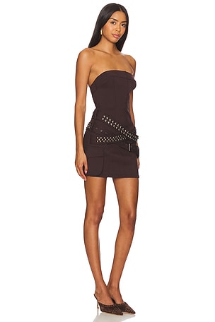 Aniye By Stud Dress in Brown