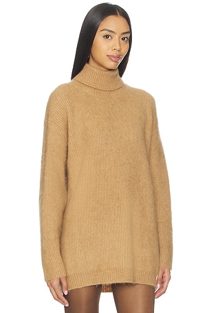Aniye By Maddy Turtleneck in Tan