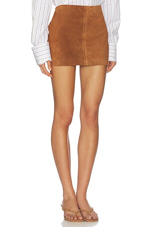 Aniye By Janis Skirt in Cognac. Size XXS. Also