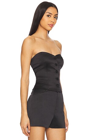 Aniye By Wanda Gilet in Black