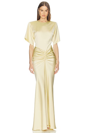 Iris Short Sleeve Maxi Dress The Andamane