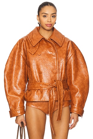 Zarina Cropped Coat The Andamane