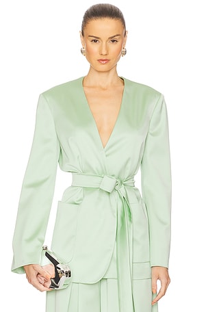 Wes Collarless Blazer The Andamane
