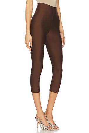 The Andamane Holly Capri Leggings in Brown
