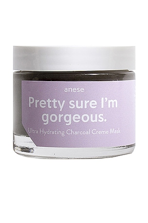 Pretty Sure I'm Gorgeous Charcoal Creme Mask anese