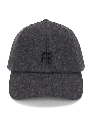 Jeremy Monogram Baseball Cap ANINE BING
