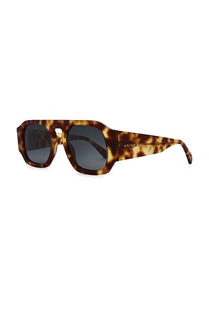 ANINE BING Preston Sunglasses in Brown