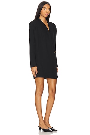 ANINE BING Venice Mini Dress in Black