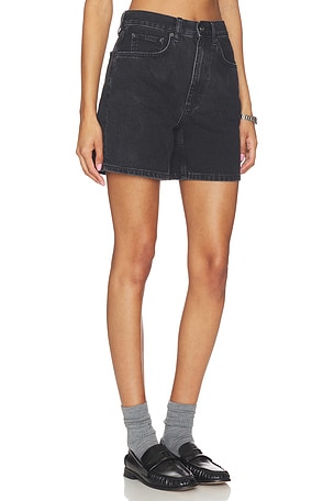 ANINE BING Delaney Short in Black
