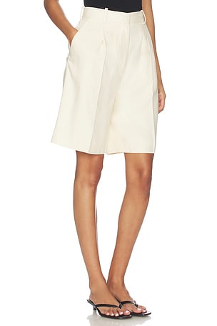 ANINE BING Bryson Short in Cream