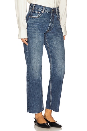 ANINE BING Gavin Wide Leg in Blue