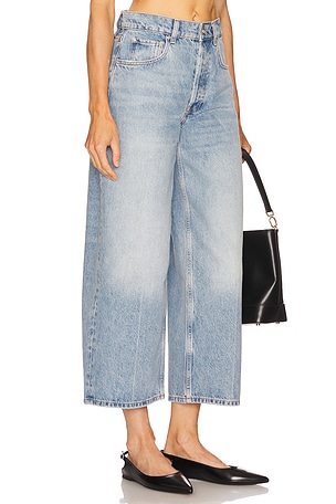 ANINE BING Heath Wide Leg in Blue