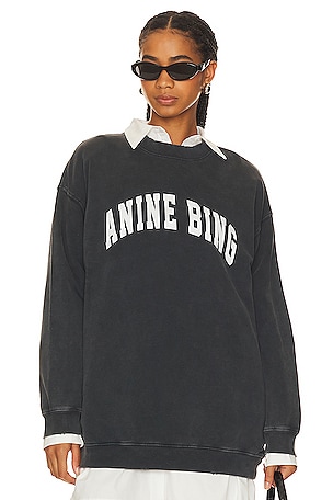 Anine Bing - Tyler Sweatshirt in Pacific Blue – Blond Genius