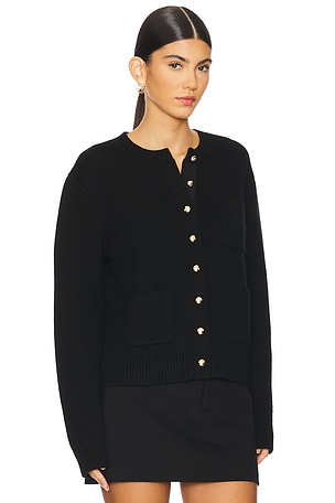 ANINE BING Jameson Cardigan in Black