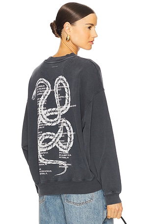 Jaci Sweatshirt Twisted Snake ANINE BING