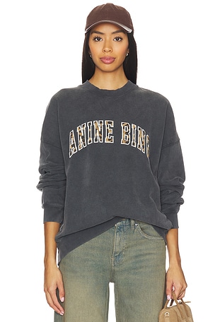 Miles Sweatshirt Anine Bing Leopard ANINE BING