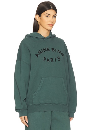 ANINE BING Harvey Paris Sweatshirt in Teal