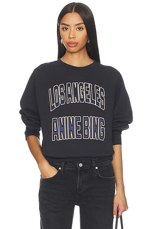 Harry Shrunken Sweatshirt La ANINE BING
