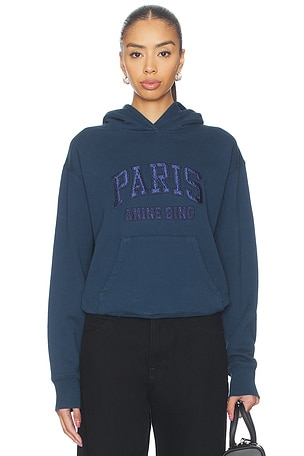 Debbie Shrunken Hoodie Paris ANINE BING