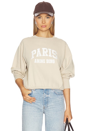 Harry Shrunken Sweatshirt Paris ANINE BING