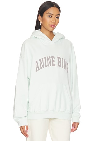 ANINE BING Harvey Hoodie in Mint