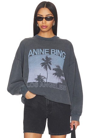 Miles Palms Sweatshirt ANINE BING