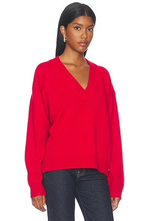 ANINE BING Lee Sweater in Red