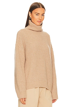 ANINE BING Sydney Sweater in Tan